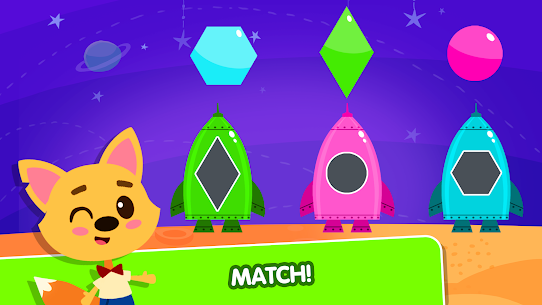 Shape learning: baby games 2 4 5