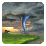 Cover Image of Télécharger Tornado 3D Live Wallpaper 4.0 APK
