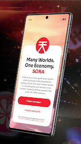Captura 1 SORA Wallet: Polkaswap android