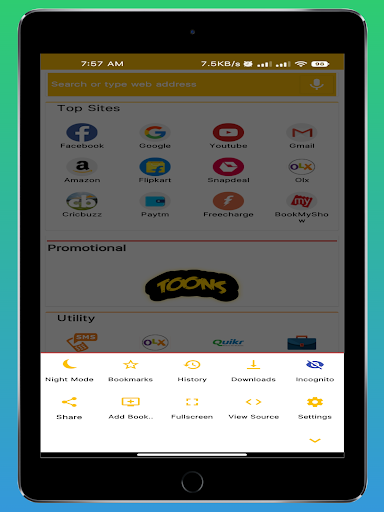 RTI Web Browser Fast and Secure