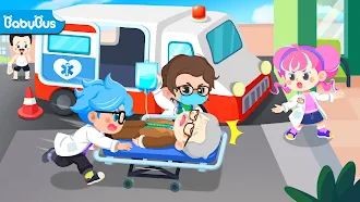 Game screenshot Baby Panda's Town: びょういん mod apk