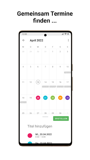 Android application VOAT: Abstimmen, Termin finden screenshort