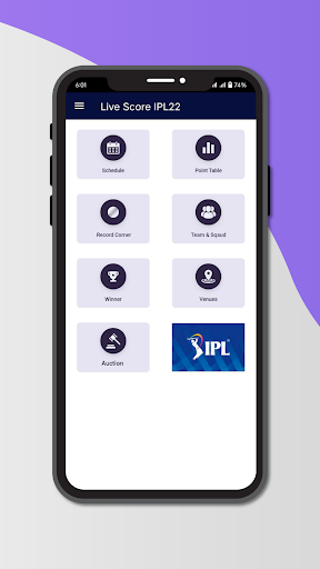 IPL 2022 Schedule & updates Screen 2