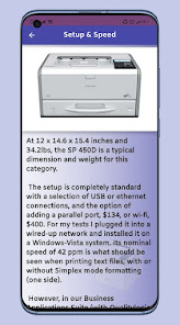 Screenshot 11 Ricoh SP 450DN guide android