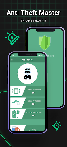 Android application Anti Theft Alarm Pro screenshort