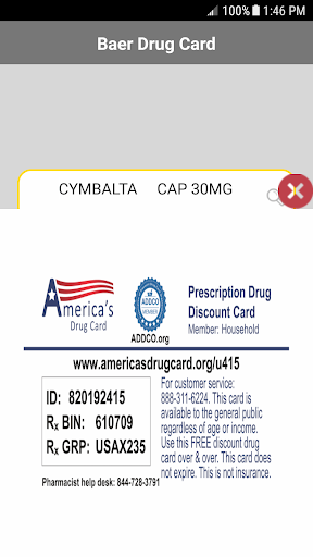 Baer Drug Card Screenshot 3 - AppWisp.com