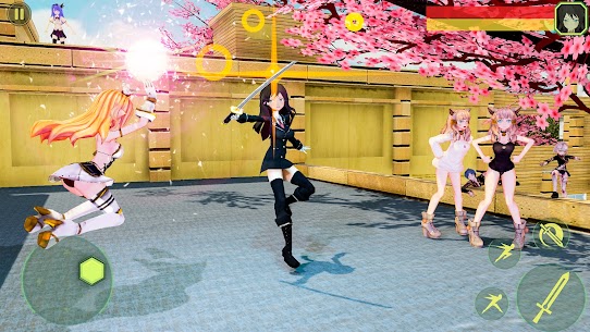 High School Girls-Anime Sword Fighting Games v2.3 MOD APK (Unlimited Money) Free For Android 3