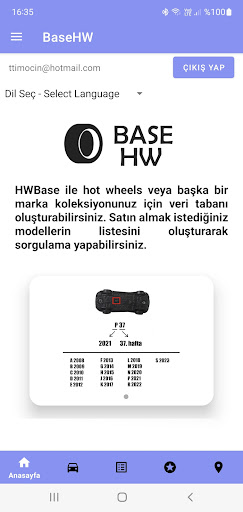 Android application BaseHW screenshort