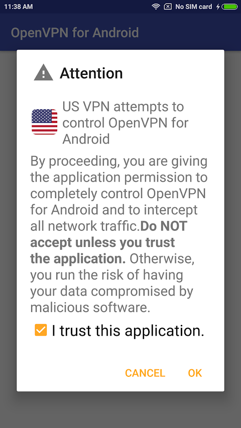 US VPN - Plugin for OpenVPNのおすすめ画像3