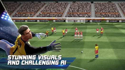 Veja o comparativo entre os games Real Football e Fifa Mobile