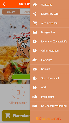 Star Pizza Screen 3