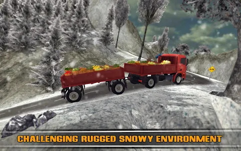 道路の雪トラックレジェンドオフ