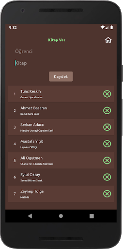 Kütüphane Takip Programı Screen 3