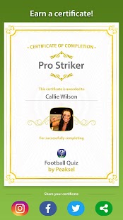 Soccer Quiz: Football Trivia Screenshot