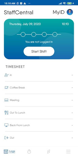 App screenshot