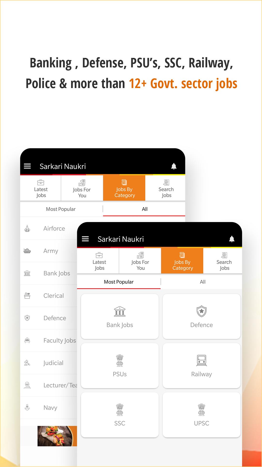 Android application Sarkari Naukri - Govt Job screenshort