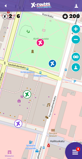 X-routes Screen 2