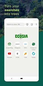 Ecosia: Browse to plant trees