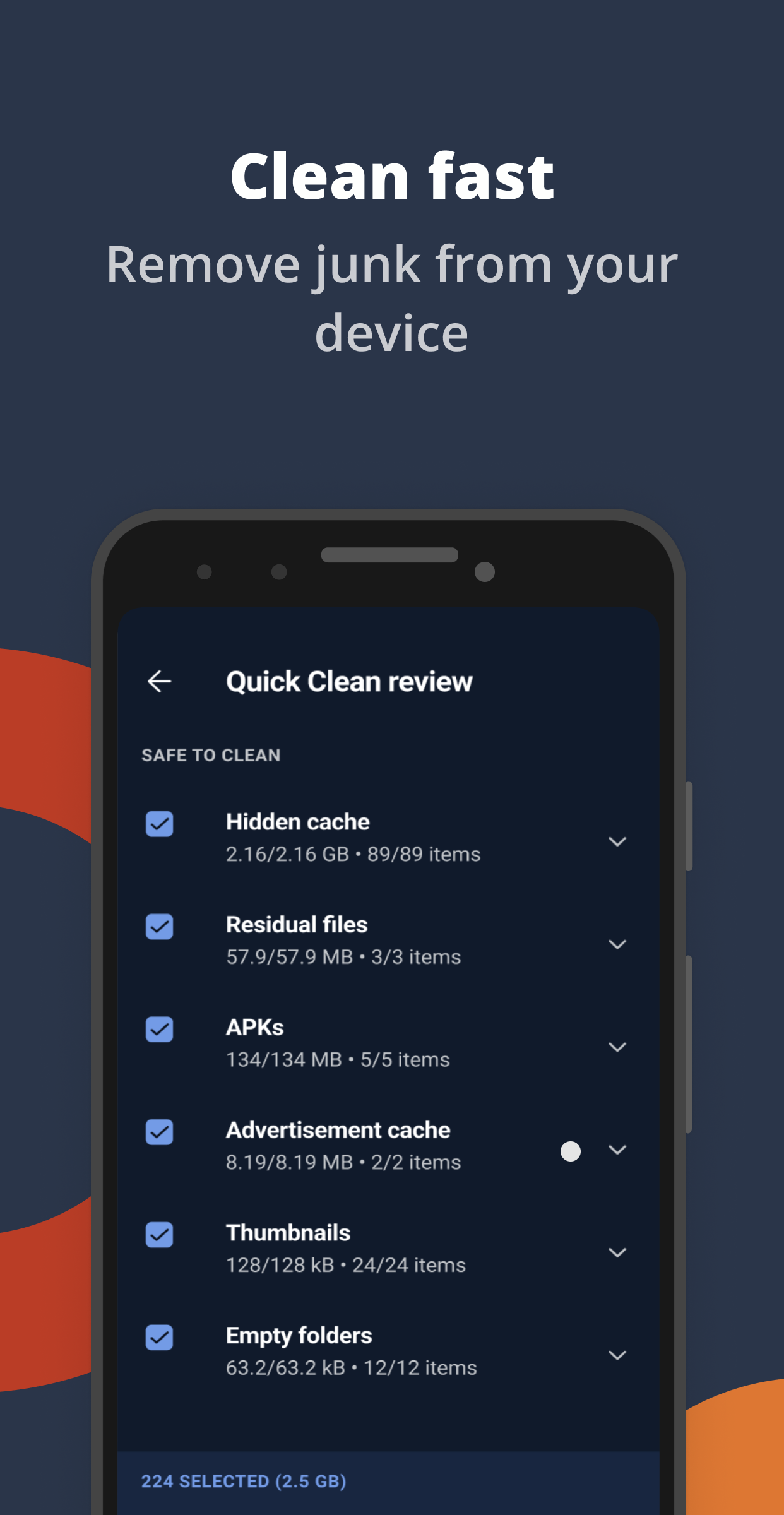 Android application CCleaner – Phone Cleaner screenshort