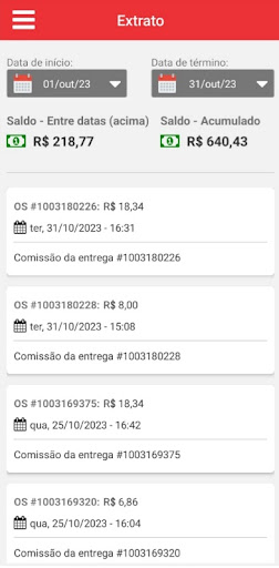 AiPede Delivery - Entregador Screen 3