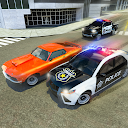 Coche simulador de policía