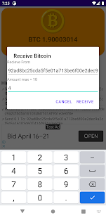 Fake Bitcoin Wallet Capture d'écran