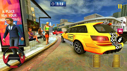 City Taxi Driving Evolution 3D