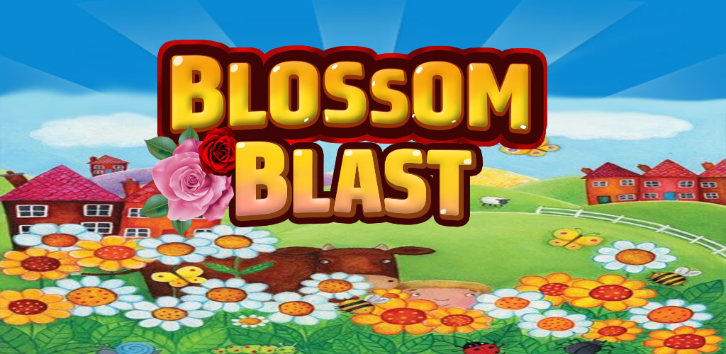 Blossom играть. Blossom Garden til Match game.