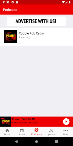 POWER 106 WYRB Screen 3