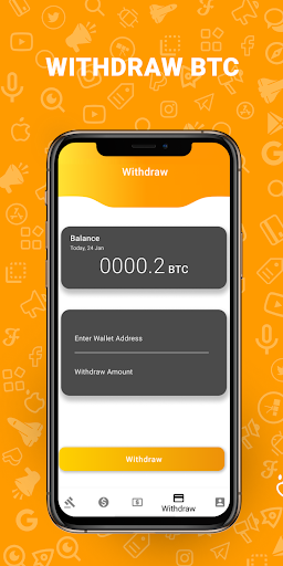 Android application Bitcoin Mining -BTC Miner Pool screenshort
