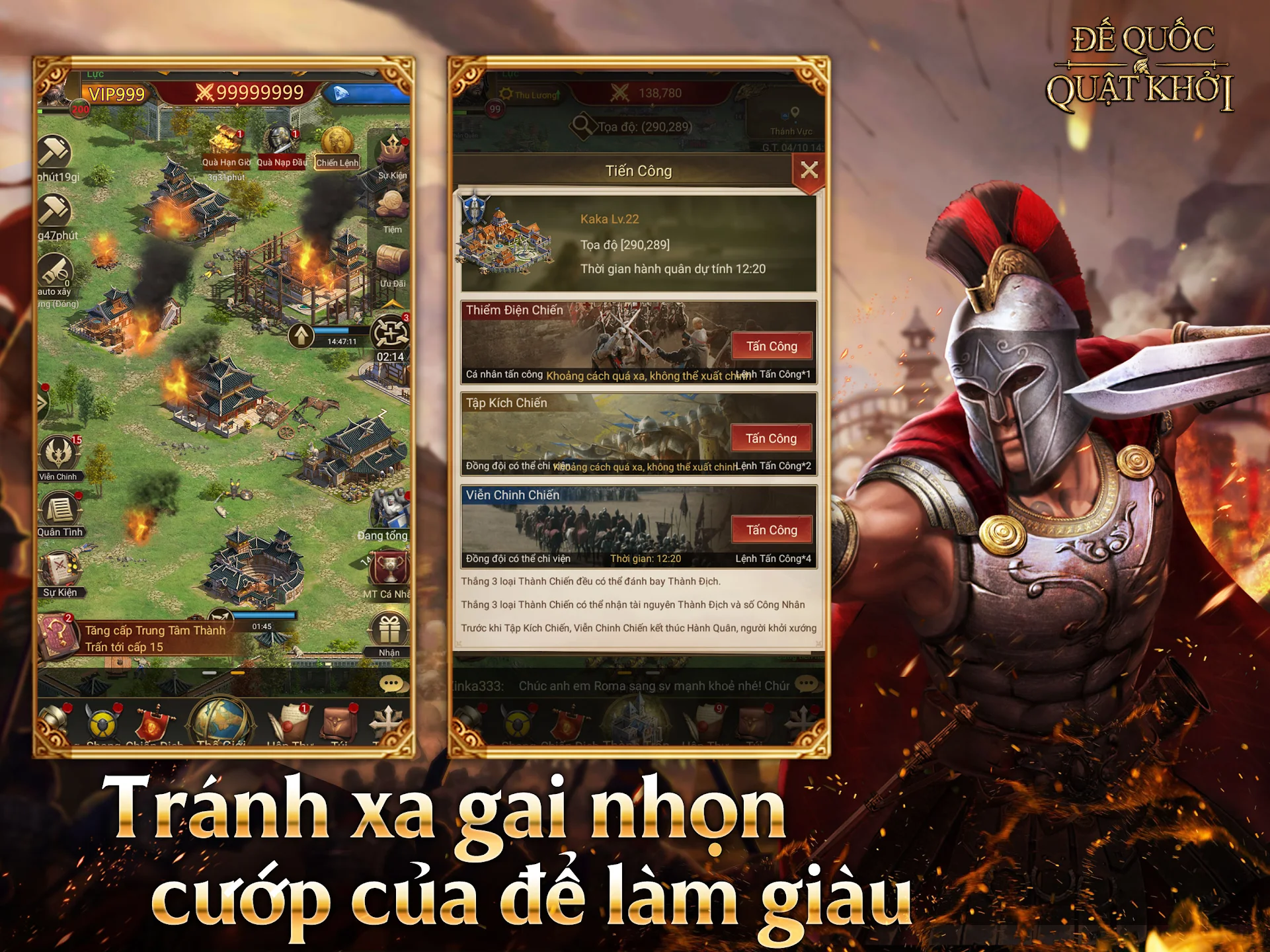 Hình ảnh Đế Quốc Quật Khởi Hack Bất Tử