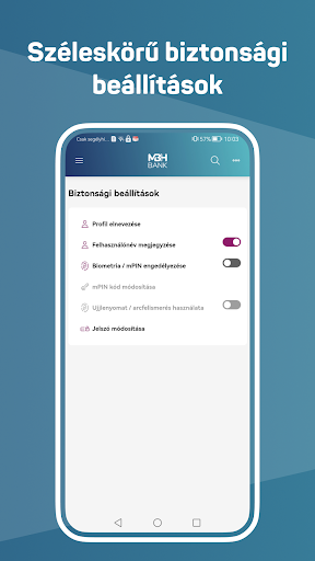 MBH Vállalati App Screen 3