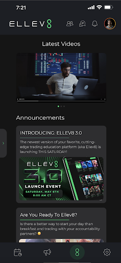 Android application Ellev8 screenshort