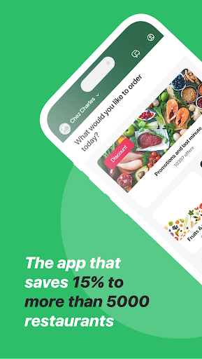 Android application Foodomarket screenshort