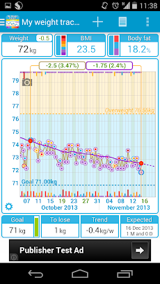 My Weight Tracker, BMIのおすすめ画像1