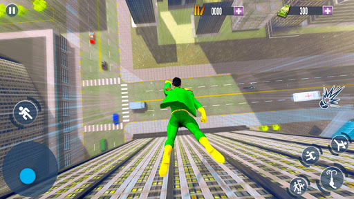 Flying Hero Crime City Theft