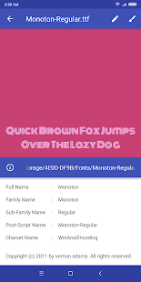 Font Viewer Plus Screenshot