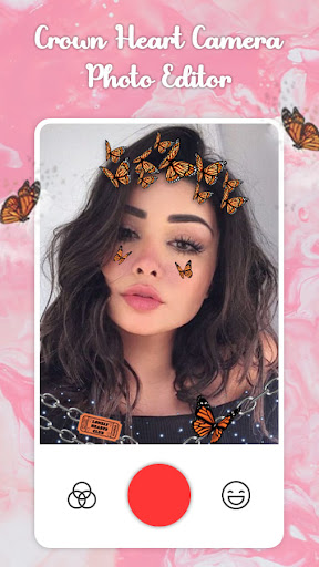 Crown Heart Camera Editor screenshot