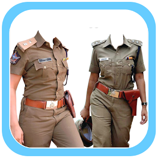Women Police Uniform Photo App