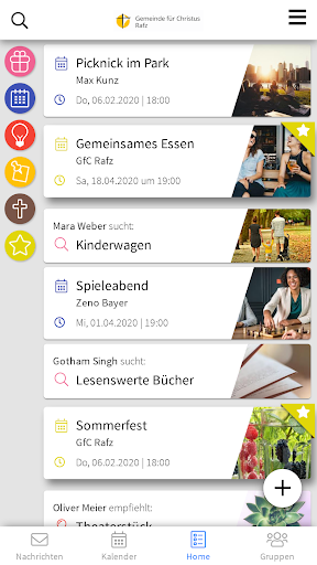Android application GfC Rafz screenshort