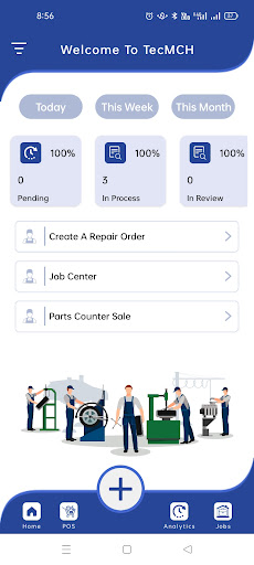 Android application TecMCH screenshort