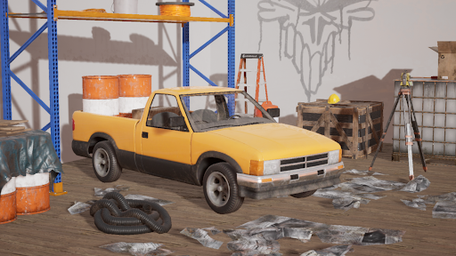 Android application Parking Simulator screenshort
