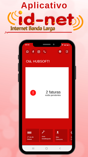 Android application ID NET screenshort