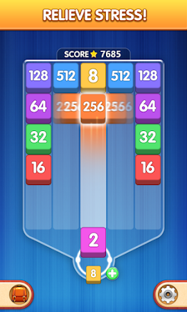 Game screenshot Number Tiles - Merge Puzzle hack