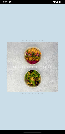 Android application The Salad Kitchen screenshort