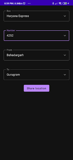 Bus Yatra Bus Operator Screen 2