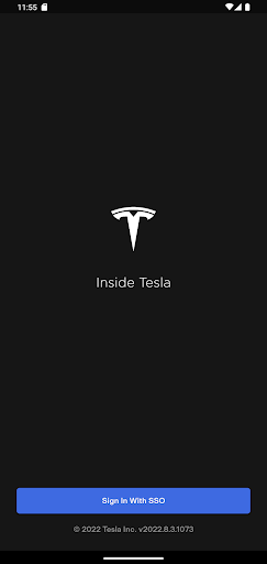 Android application Inside Tesla screenshort