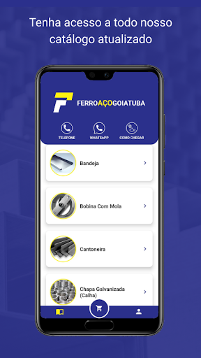 Android application Ferro E Aço Goiatuba screenshort