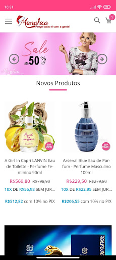 Menahra Perfumaria Screen 2