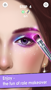 تحميل لعبة 3D Makeup sims مهكرة اخر اصدار 3